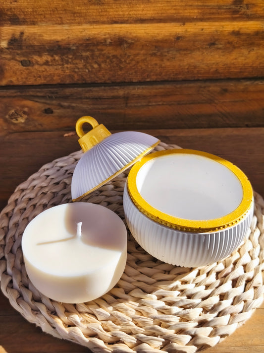 Vela Recargable Bola de Navidad – Modelo Premium (Grande) | Velatea