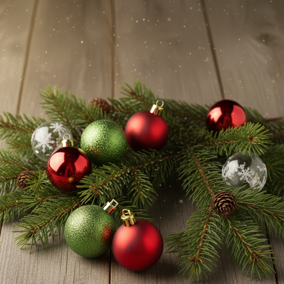 Velas y wax melts con fragancia Abeto Navideño de Velatea — aroma fresco de bosque con pino, eucalipto y cedro, hecho a mano en España.