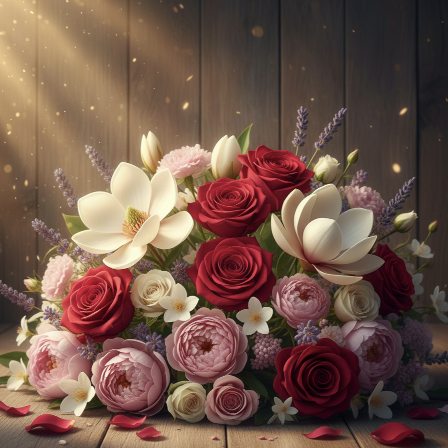 Un bouquet de flores y frutas que envuelve con sensualidad y romanticismo cada rincón