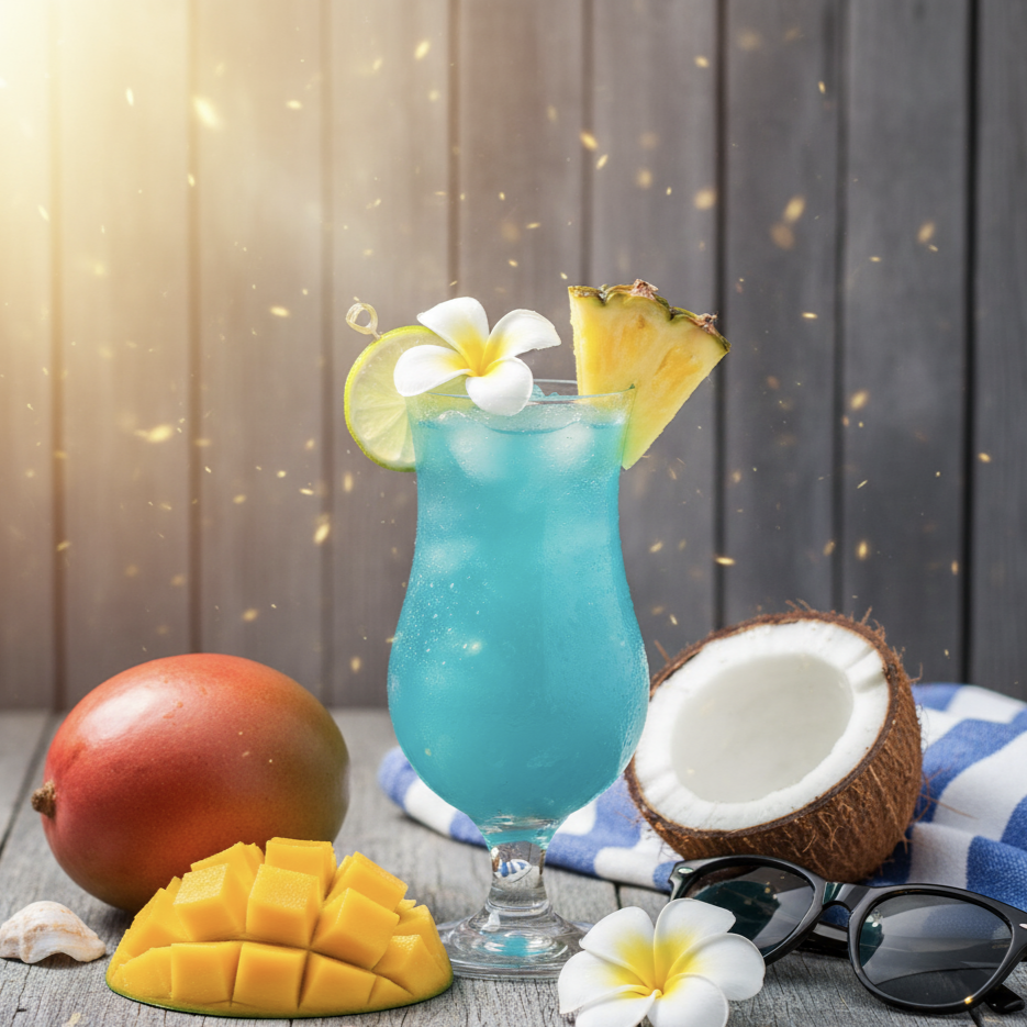 Un aroma tropical y exótico que evoca un día soleado junto al mar lleno de alegría