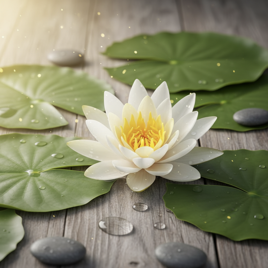 Un aroma equilibrado con notas acuáticas y florales que transmiten calma