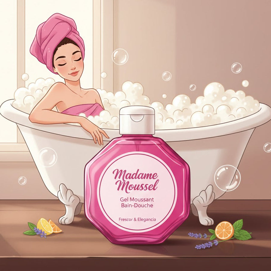 Velas artesanales y wax melts Madame Moussel de Velatea, con aroma refrescante de bergamota, lavanda y cítricos.