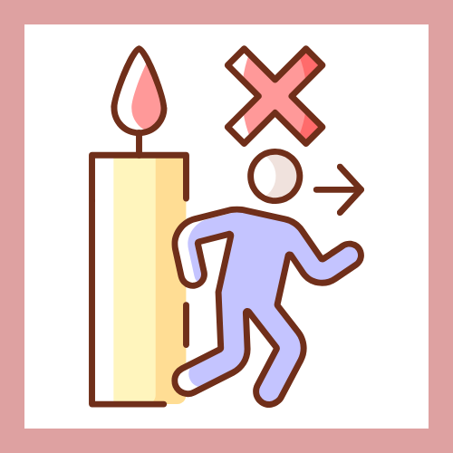 Seguridad en velas Velatea: no dejes la vela sin vigilancia