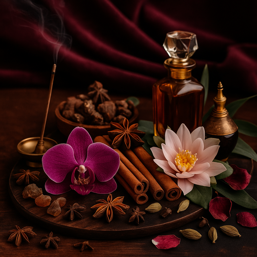 Vive la intensidad y el misterio de los aromas orientales. Fragancias potentes y sofisticadas, en velas ecológicas hechas a mano. Un viaje de sensaciones.