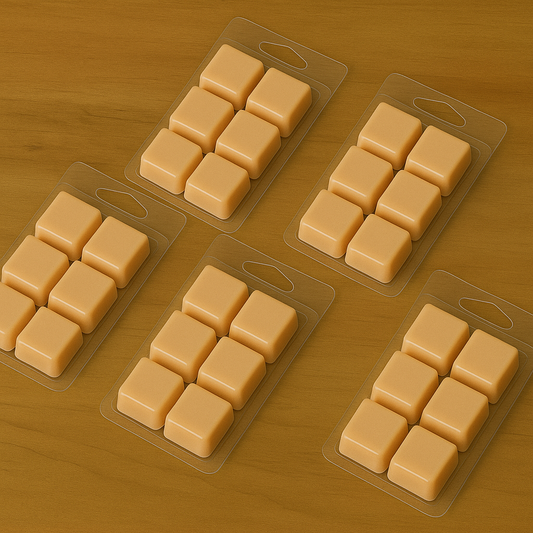 Wax melts de cera de soja Ámbar Negro y Cardamomo artesanales Velatea