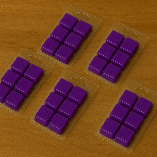 Wax melts artesanales de soja aroma Coqueta Violeta Velatea