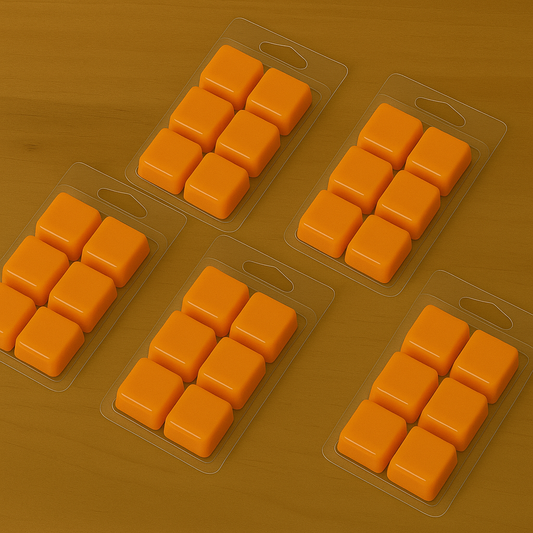Wax melts artesanales de soja aroma Divina Mandarina Velatea
