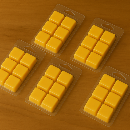 Wax melts artesanales de soja aroma Limón Molón Velatea