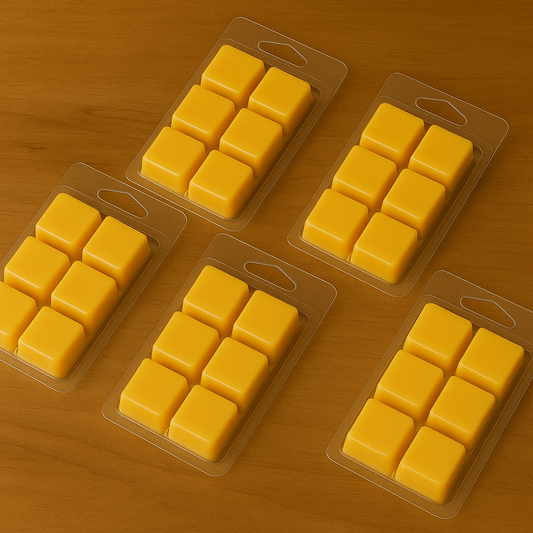 Wax melts artesanales de soja aroma Limón Molón Velatea